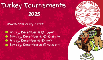 🦃🎾Turkey Tournaments on the way🦃🎾